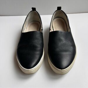 ECCO Gillian slip-on women’s sneakers in black leather